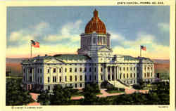 State Capitol Pierre, SD Postcard Postcard