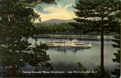 Famous Steamer Mount Washington Postcard