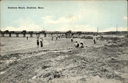 Duxbury Beach Postcard