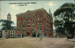 Young Mens Christian Association Building Portland, ME Postcard Postcard Postcard