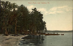 Marr's Point, Lake Sabattus Maine Postcard Postcard Postcard