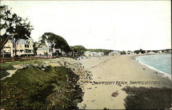 Swampscott Beach Postcard