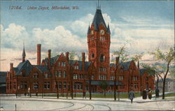 Union Depot Postcard