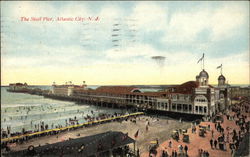 The Steel Pier Atlantic City, NJ Postcard Postcard Postcard