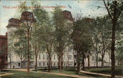 Deaf and Dumb Asylum Columbus, OH Postcard Postcard Postcard