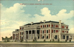 Mansion of D.C. Barber Barberton, OH Postcard Postcard Postcard