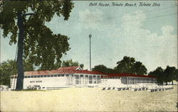 Bath House, Toledo Beach Ohio Postcard Postcard Postcard