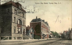 Oyster Bay Bank Postcard