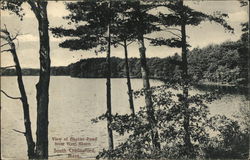 View of Baptist Pond from West Shore South Chelmsford, MA Postcard Postcard Postcard