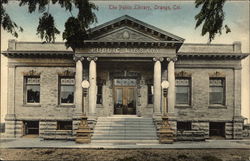 The Public Library Postcard