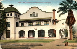 Elk's Temple San Bernardino, CA Postcard Postcard Postcard