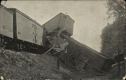 Train Wreck Disasters Postcard Postcard Postcard