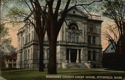 Berkshire County Court House Pittsfield, MA Postcard Postcard Postcard