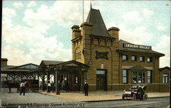 Lehigh Valley R. R. Passenger Station Postcard