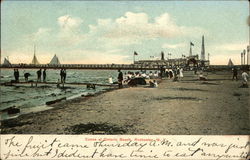 Scene at Ontario Beach Postcard