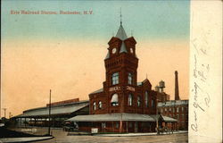 Erie Railroad Station Rochester, NY Postcard Postcard Postcard