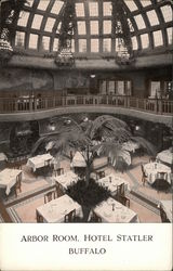 Arbor Room, Hotel Statler Buffalo, NY Postcard Postcard Postcard