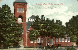 Baptist Church Postcard