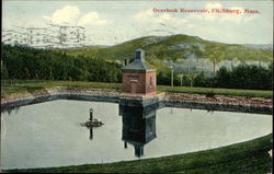 Overlook Reservoir Fitchburg, MA Postcard Postcard Postcard