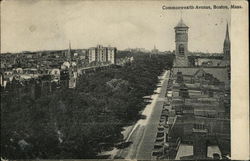 Commonwealth Avenue Postcard