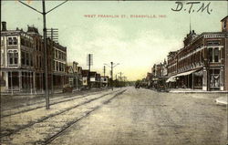 West Franklin St. Evansville, IN Postcard Postcard Postcard