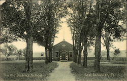 The Old District School East Schuyler, NY Postcard Postcard Postcard