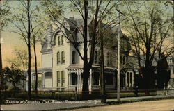 Knights of Columbus Club House Binghamton, NY Postcard Postcard Postcard