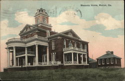 Masonic Home Postcard