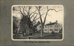 The Village Inn Medway, MA Postcard Postcard Postcard