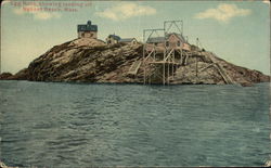 Egg Rock, Showing Landing Postcard