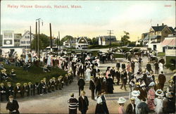 Relay House Grounds Nahant, MA Postcard Postcard Postcard