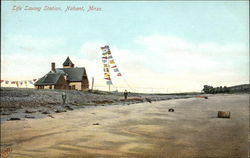 Life Saving Station Nahant, MA Postcard Postcard Postcard