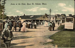 Scene at the Point, Bass Pt. Postcard