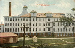 E. V. Mitchell's Co. Hat Factory Postcard