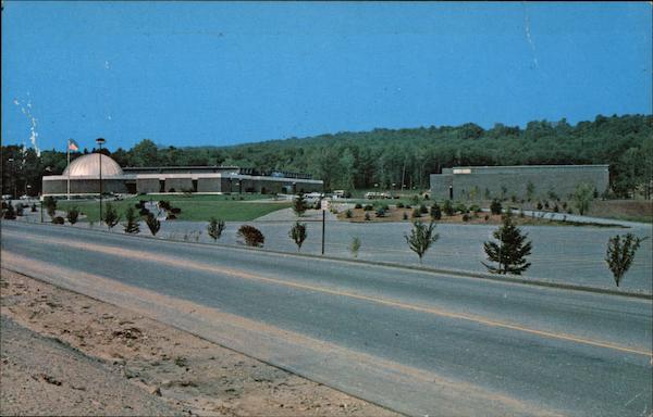 Fitchburg's Civic Center Complex Massachusetts Postcard