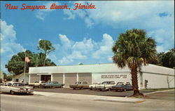 United States Post Office at New Smyrna Beach Florida Postcard Postcard Postcard