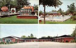 Pate's Motel Dillon, SC Postcard Postcard Postcard