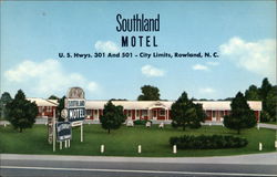 Southland Motel Postcard