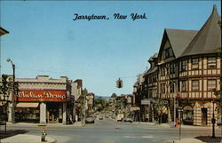 Main Street and Broadway Tarrytown, NY Postcard Postcard Postcard