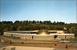 George R. Wallace Jr. Civic Center and Alice G. Wallace Planetarium Postcard