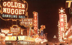 Fremont Street Las Vegas, NV Postcard Postcard Postcard