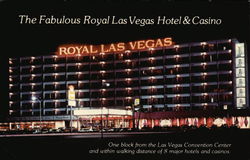 Royal Las Vegas Hotel and Casino Nevada Postcard Postcard Postcard