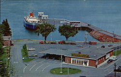 Bar Harbor Ferry Terminal Maine Postcard Postcard Postcard