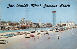 The World's Most Famous Beach Daytona Beach, FL Postcard Postcard Postcard