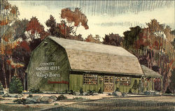 Village Barn Christmas Shop North Smithfield, RI Postcard Postcard Postcard