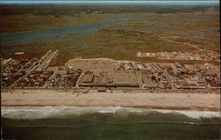 Bird's Eye View Hampton Beach, NH Postcard Postcard Postcard