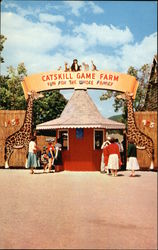 Catskill Game Farm New York Postcard Postcard Postcard