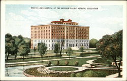 St. Louis Hospital Missouri Postcard Postcard Postcard