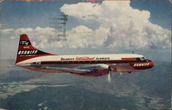 The Super Convair 340 Postcard