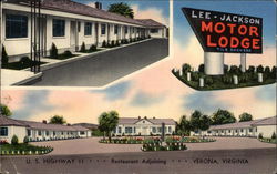 Lee - Jackson Motor Lodge Postcard